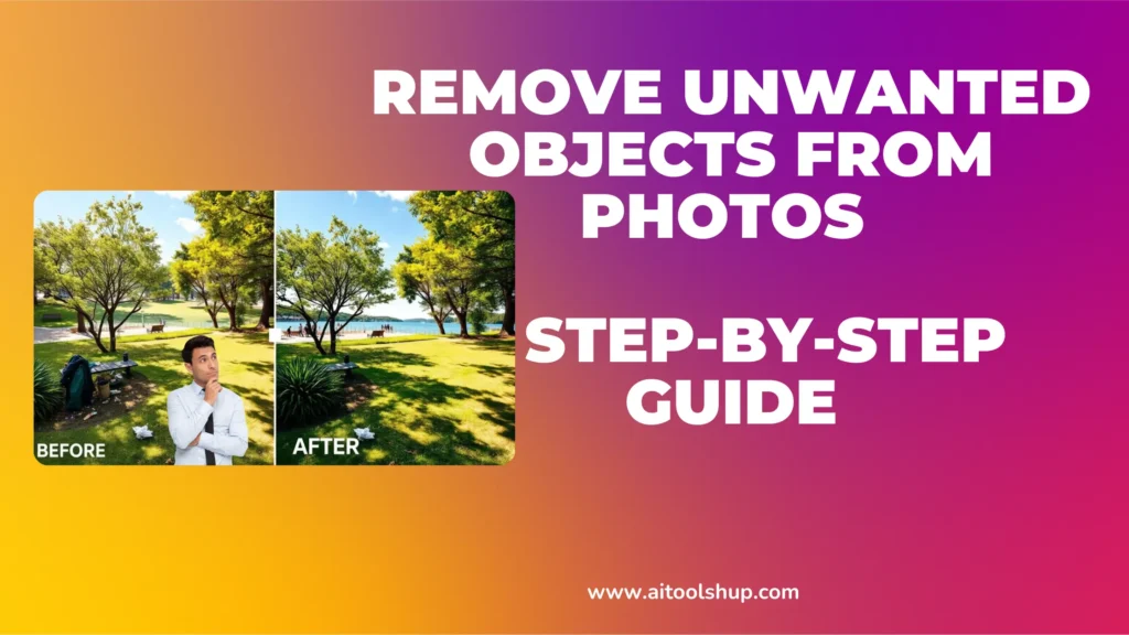 Remove Unwanted Objects from Photos